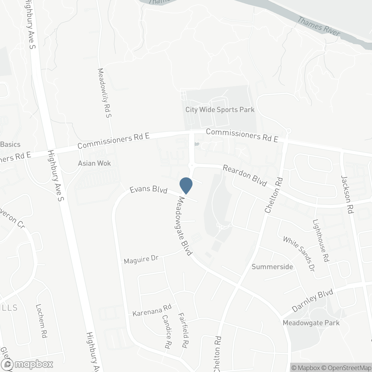 2112 MEADOWGATE BOULEVARD, London, Ontario N6M 0H5